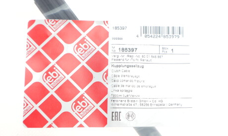 Фото 2 - Тросик зчеплення FEBI BILSTEIN 185397