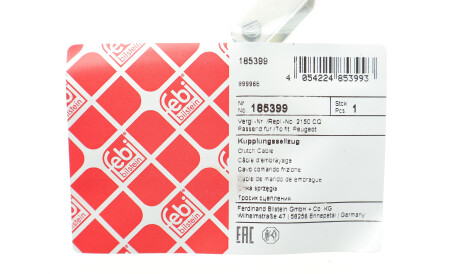 Фото 2 - Тросик сцепления FEBI BILSTEIN 185399