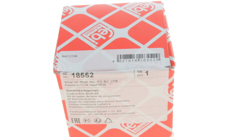 Фото 3 - Сайлентблок важеля FEBI BILSTEIN 18552