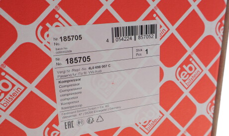 Фото 2 - Стойка амортизатору (амортизатор) FEBI BILSTEIN 185705