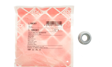 Фото 2 - Болт/гайка крепления колеса FEBI BILSTEIN 186361