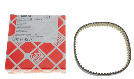 Фото 3 - Ремень ГРМ FEBI BILSTEIN 186606