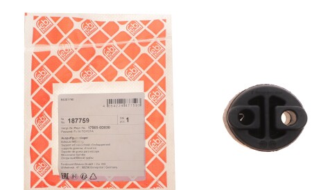 Фото 2 - Крепления выхлопной системы FEBI BILSTEIN 187759