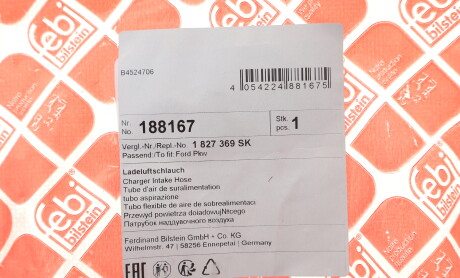 Фото 2 - Патрубок турбины FEBI BILSTEIN 188167