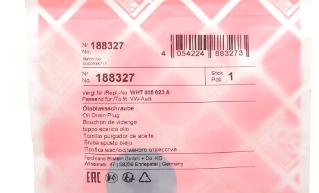 Фото 2 - Автозапчастина FEBI BILSTEIN 188327