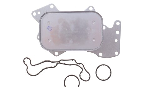 Радіатор оливний Audi A4/A6/A8/Q7/VW Touareg 2.7TDI/3.0TDI/3.0 V6 04-11 (теплообмінник) - ((059117021H, 059117021F, 059117021J, 59117021F)) FEBI BILSTEIN 188382