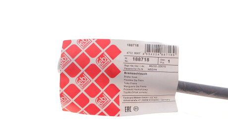 Фото 2 - Гальмівний шланг FEBI BILSTEIN 188718