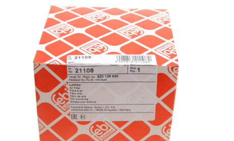 Фото 6 - Повітряний фільтр FEBI BILSTEIN 21108