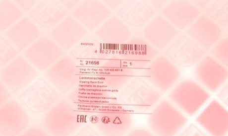 Фото 3 - Рулевая рейка и крепление FEBI BILSTEIN 21698