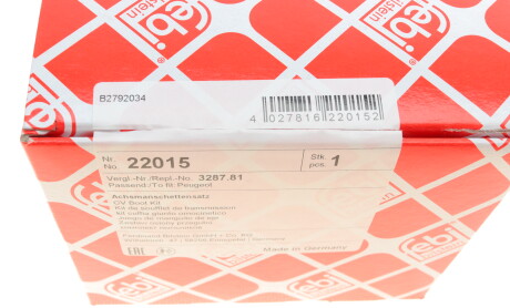 Фото 7 - Пильовик ШРКШ FEBI BILSTEIN 22015