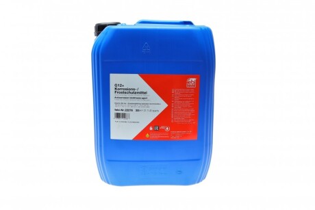 Антифриз-концентрат Febi G12+ Antifreeze фиолетовый, 20л - (g12E050M2, G012A8GM1, G012A8FA1S2) FEBI BILSTEIN 22276