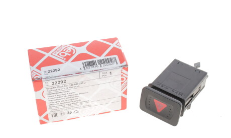 Вимикач аварийного світлового сигналу з реле VW Bora/ Golf IV 98-06 - ((1J0953235J01C)) FEBI BILSTEIN 22292