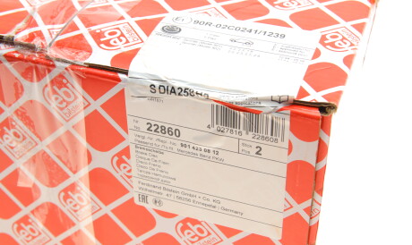 Фото 2 - Тормозной диск FEBI BILSTEIN 22860