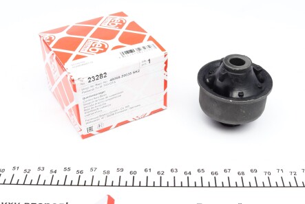 Сайлентблок важеля переднього Toyota Yaris 99-05 знизу ззаду (Febi) - (4806859035) FEBI BILSTEIN 23282