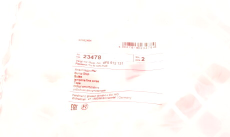 Фото 2 - Пыльник/отбойник FEBI BILSTEIN 23478