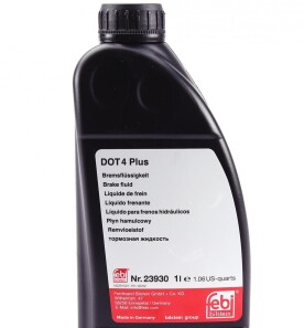 Рідина гальмівна Febi dot 4, Brake Fluid Plus, 1л - (1610725580, B000750M3, LP048APE001BFH) FEBI BILSTEIN 23930