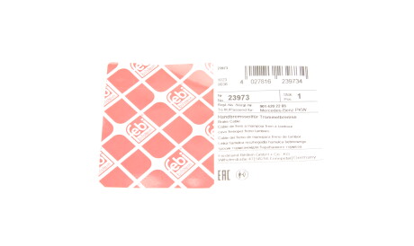 Фото 2 - Трос ручного гальма FEBI BILSTEIN 23973