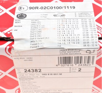 Фото 4 - Гальмівний диск FEBI BILSTEIN 24382