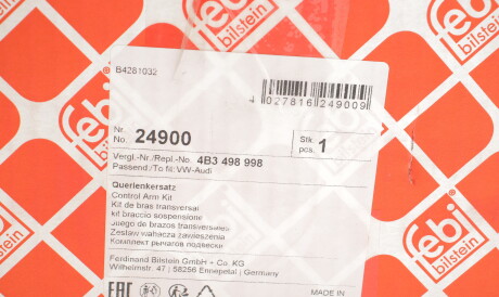 Фото 2 - Ричаг FEBI BILSTEIN 24900