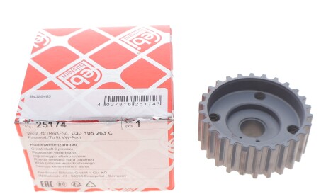 Фото 2 - Колінвал FEBI BILSTEIN 25174