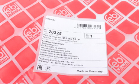 Фото 6 - Рульова рейка та кріплення FEBI BILSTEIN 26325