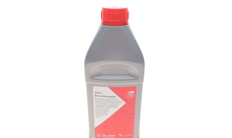 Рідина гальмівна dot 4, BRAKE FLUID, 1л - FEBI BILSTEIN 26461