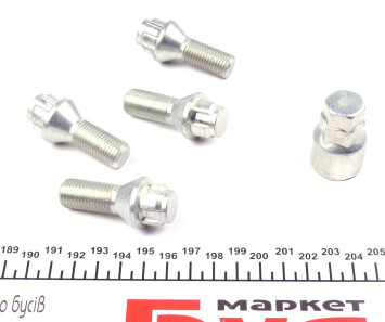 Фото 2 - Болт/гайка крепления колеса FEBI BILSTEIN 27055