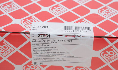 Фото 2 - Масляний фільтр АКПП FEBI BILSTEIN 27061