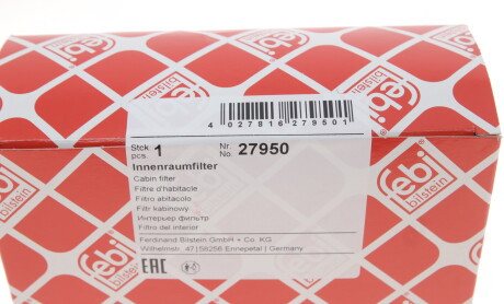 Фото 5 - Фільтр салону FEBI BILSTEIN 27950