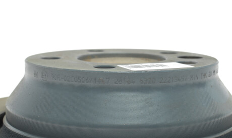 Фото 3 - Гальмівний диск FEBI BILSTEIN 28164