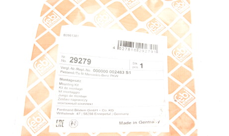 Фото 2 - Сайлентблок рычага FEBI BILSTEIN 29279