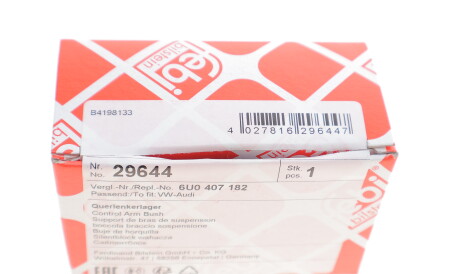 Фото 3 - Сайлентблок важеля FEBI BILSTEIN 29644