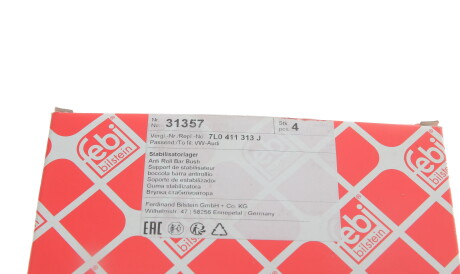 Фото 3 - Втулка стабілізатора FEBI BILSTEIN 31357