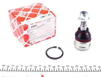 Опора кульова передня нижня Mitsubishi Colt VI/ Smart Forfour 04-12 (Febi) - FEBI BILSTEIN 33609