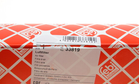 Фото 5 - Повітряний фільтр FEBI BILSTEIN 33819