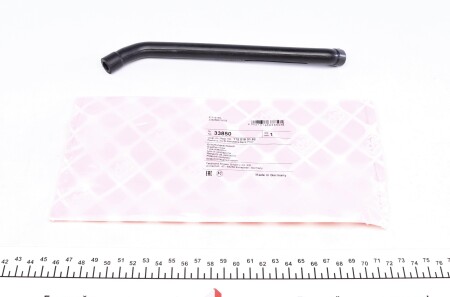 Шланг вентиляції картера MERCEDES C (CL203), C (W202), C (W203), C T-MODEL (S202), C T-MODEL (S203), CLK (A208), CLK (A209), CLK (C208), CLK (C209), CLS (C219), E (VF210), E (W210) 2.4-5.5 12.96- - FEBI BILSTEIN 33850