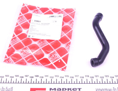 Патрубок вентиляции картера MB Vito (639)/ E-class (W210/W211) (M112-M113) 96-08 - ((1120180282)) FEBI BILSTEIN 33851