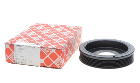 Фото 2 - Шків колінвалу / Демфер FEBI BILSTEIN 34195