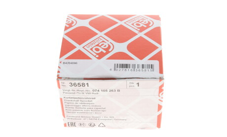 Фото 5 - Колінвал FEBI BILSTEIN 36581