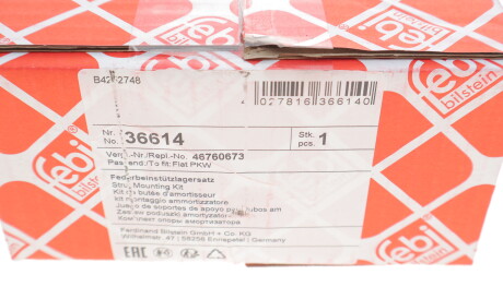 Фото 3 - Опора стійки амортизатора FEBI BILSTEIN 36614