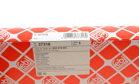 Фото 5 - Фільтр салону FEBI BILSTEIN 37316