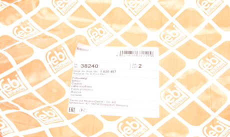 Фото 2 - Пыльник/отбойник FEBI BILSTEIN 38240