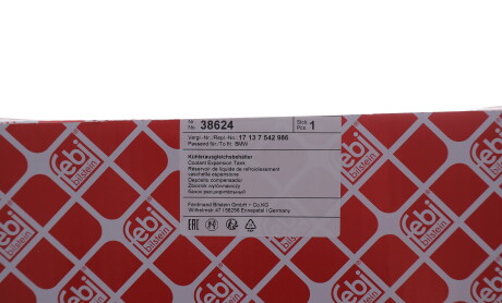 Фото 5 - Расширительный бачок FEBI BILSTEIN 38624