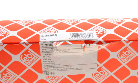 Фото 5 - Воздушный фильтр FEBI BILSTEIN 38680