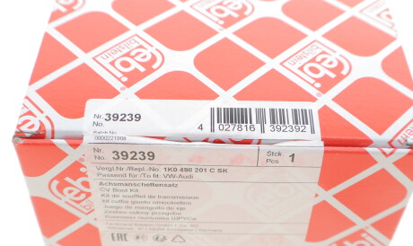 Фото 3 - Пильовик ШРКШ FEBI BILSTEIN 39239