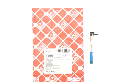 Фото 2 - Датчик износа тормозных колодок FEBI BILSTEIN 39246