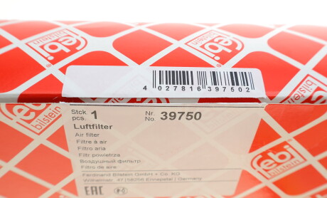 Фото 7 - Воздушный фильтр FEBI BILSTEIN 39750