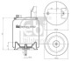 Пружина пневматическая - (20583420, 20737947, 20456195) FEBI BILSTEIN 40602 (фото 1)