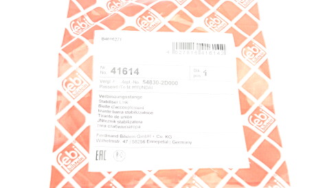 Фото 2 - Стійка стабілізатора FEBI BILSTEIN 41614