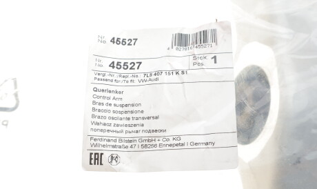 Фото 2 - Ричаг FEBI BILSTEIN 45527